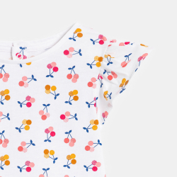 تيشيرت مزين بطبعة الزهور...